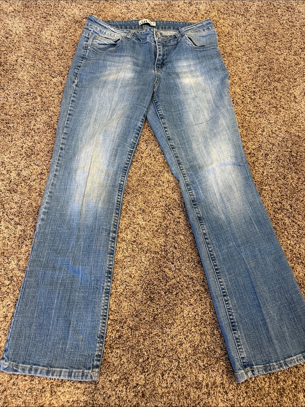 lei Light Blue Flared Jeans